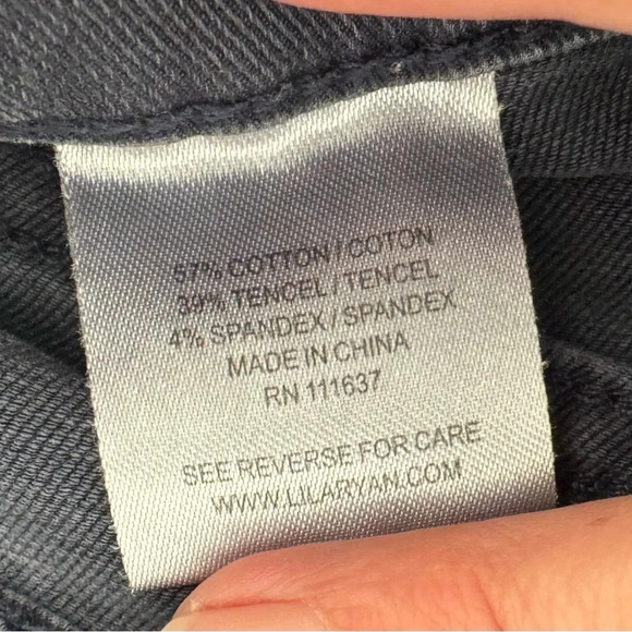 Lila Ryan Ida Cargo Skinny Jeans Zip Pocket Zip Ankle 90s Y2K Utility 10 - Picture 9 of 10